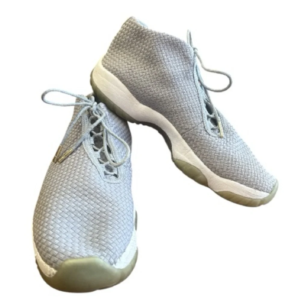 Air Jordan Future Wolf Grey Woven Y2K 656503-004 Sneaker/Athletic Shoes Men 10.5